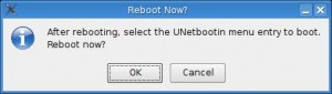 unetbootin confirmation dialog unetbootin confirmation dialog